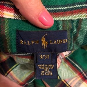 Boys button up shirt